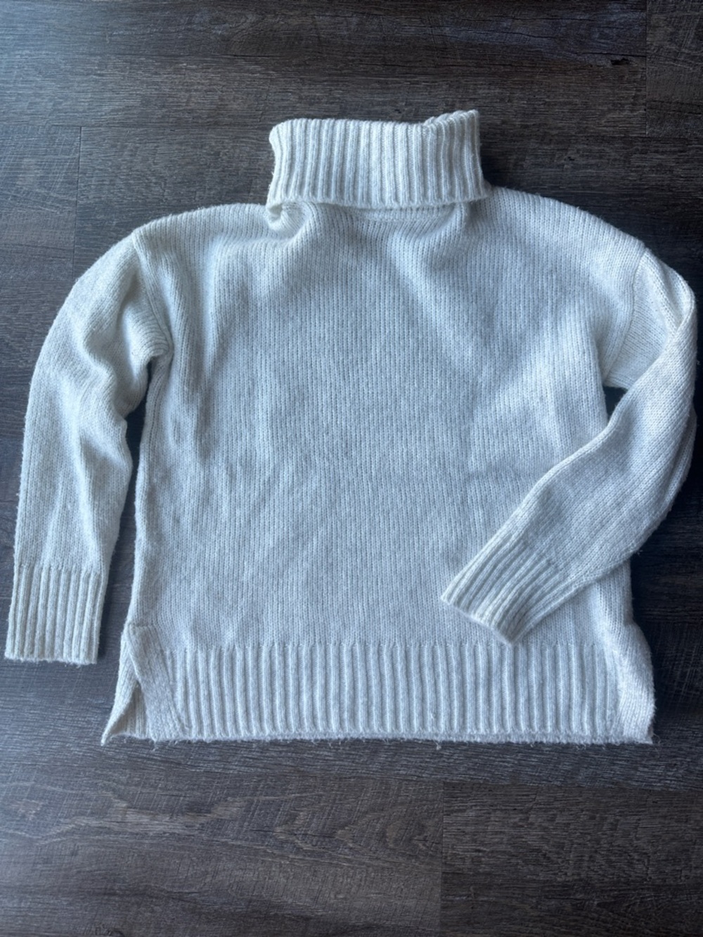 Banana Republic white Turtleneck Sweater